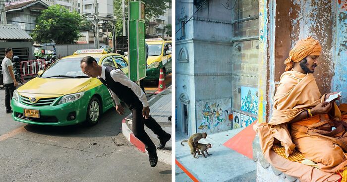 30 Captivating And Occasionally Witty Street Coincidences Captured By Tavepong Pratoomwong