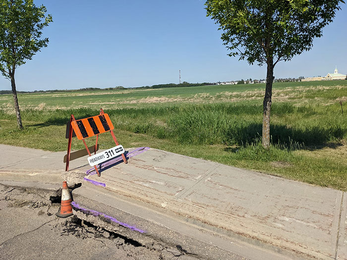 Infrastructure In Edmonton, Canada Bends And Buckles Under Heatwave