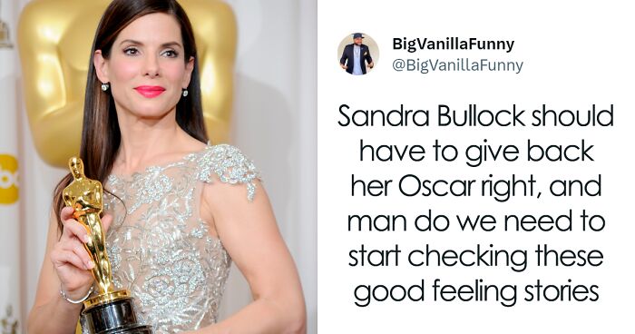 People Are Demanding Sandra Bullock Lose Her Oscar For ‘Blind Side’ Amid Michael Oher Lawsuit