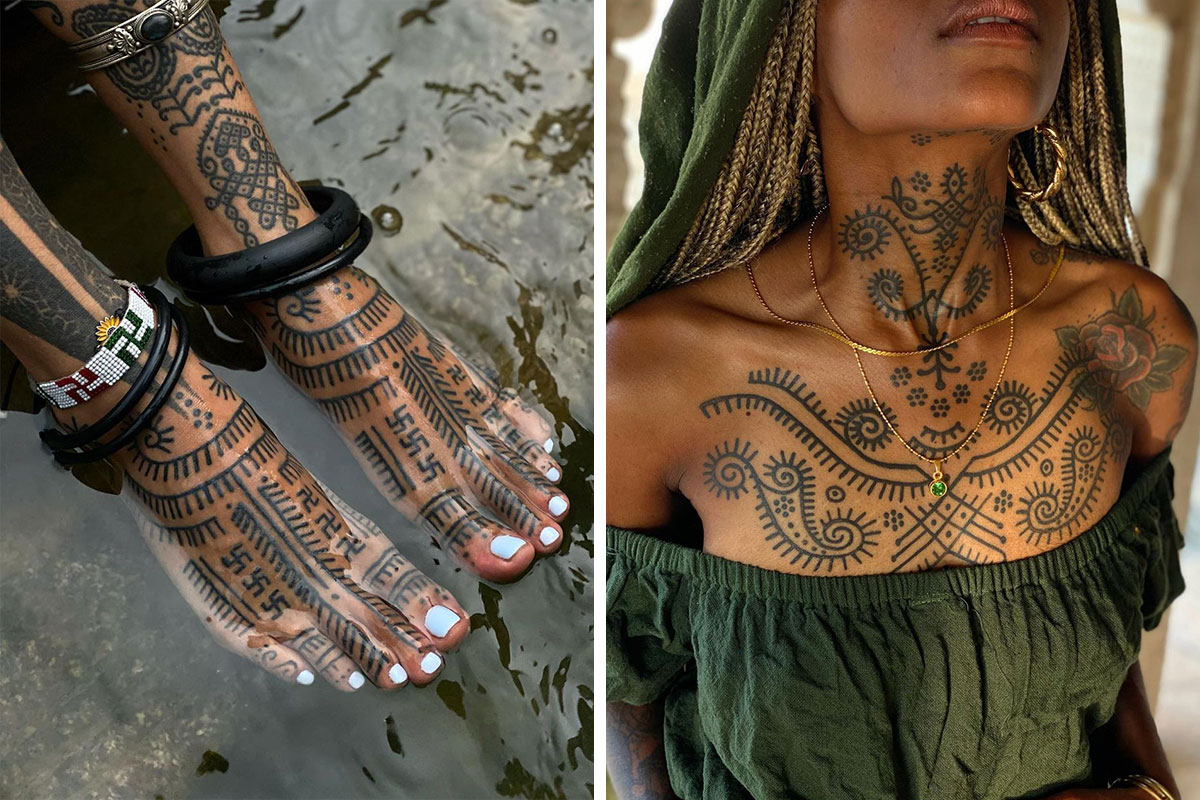 Tattoo uploaded by Tattoodo • Tattoo by Luckman Tattoos #LuckmanTattoos # fingertattoos #fingertattoo #finger #hand #blackwork #linework #tribal •  Tattoodo
