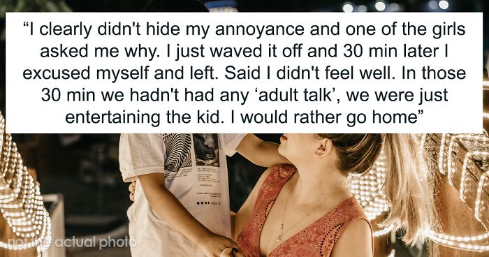 Woman Leaves BBQ And Wine Night After One Of The Friends Brought A Kid