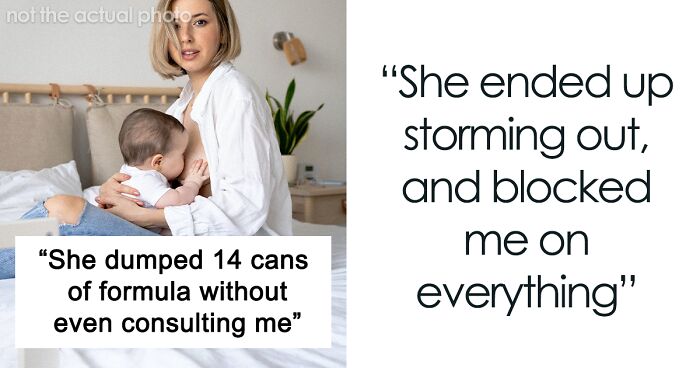 Woman Finds Her Baby Latched Onto Her Sister's Breast, Learns She Also Threw Away Her Baby Formula