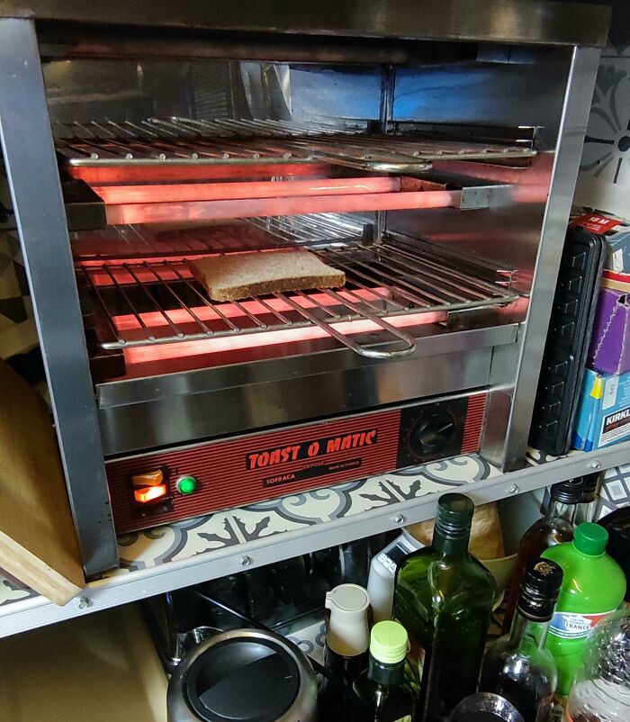 My Parent Use A Second Hand Professional Toaster Oven In Their Home