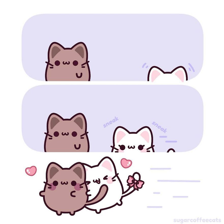 I Created These Cute Cat Comics To Find Joy In The World Again