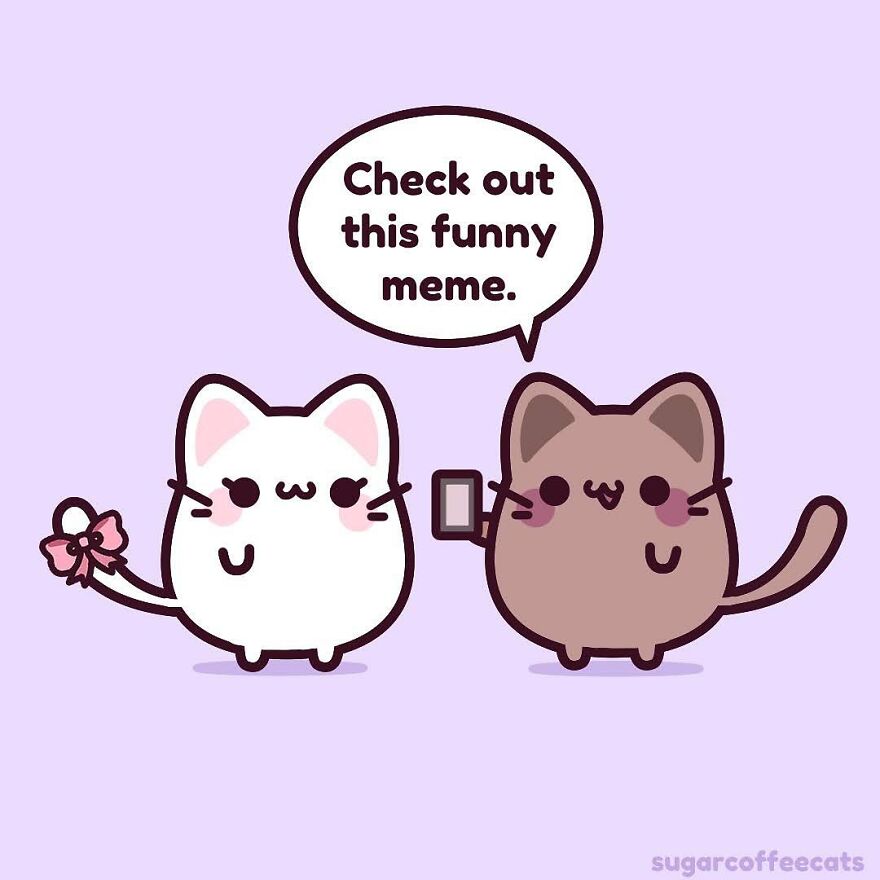 I Created These Cute Cat Comics To Find Joy In The World Again