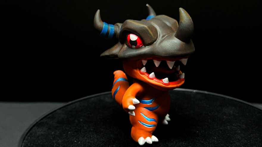 I Made Chibi Greymon