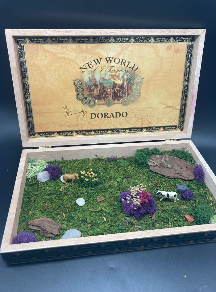 I Make Mini Worlds Out Of Real Flowers And Mosses (22 Pics)