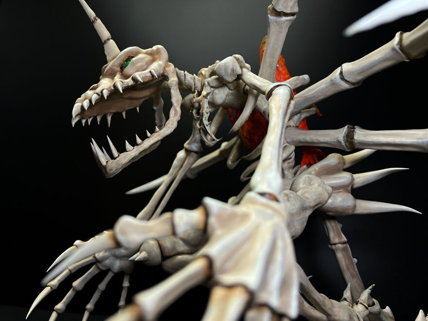 I Model, Print & Paint Digimon Skullgreymon