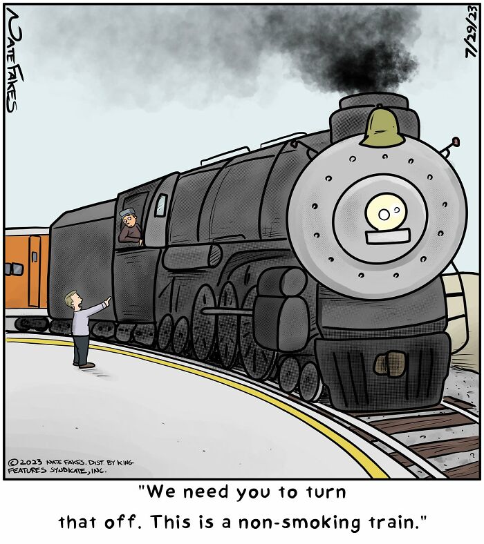 Non-smoking train