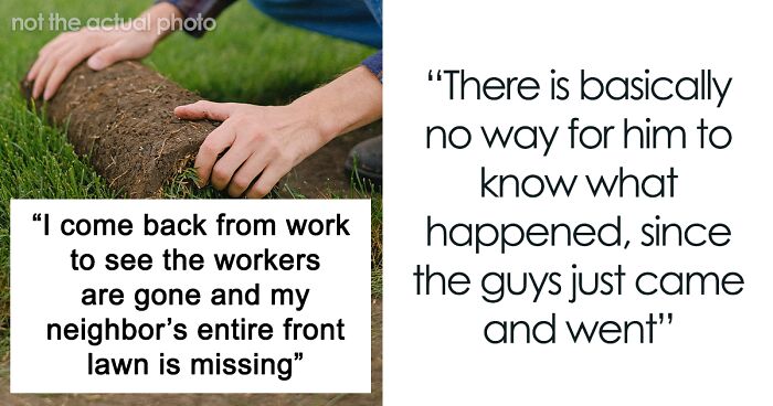 Person Accidentally Removes Neighbor's Lawn, Wonders If They Should Tell Him