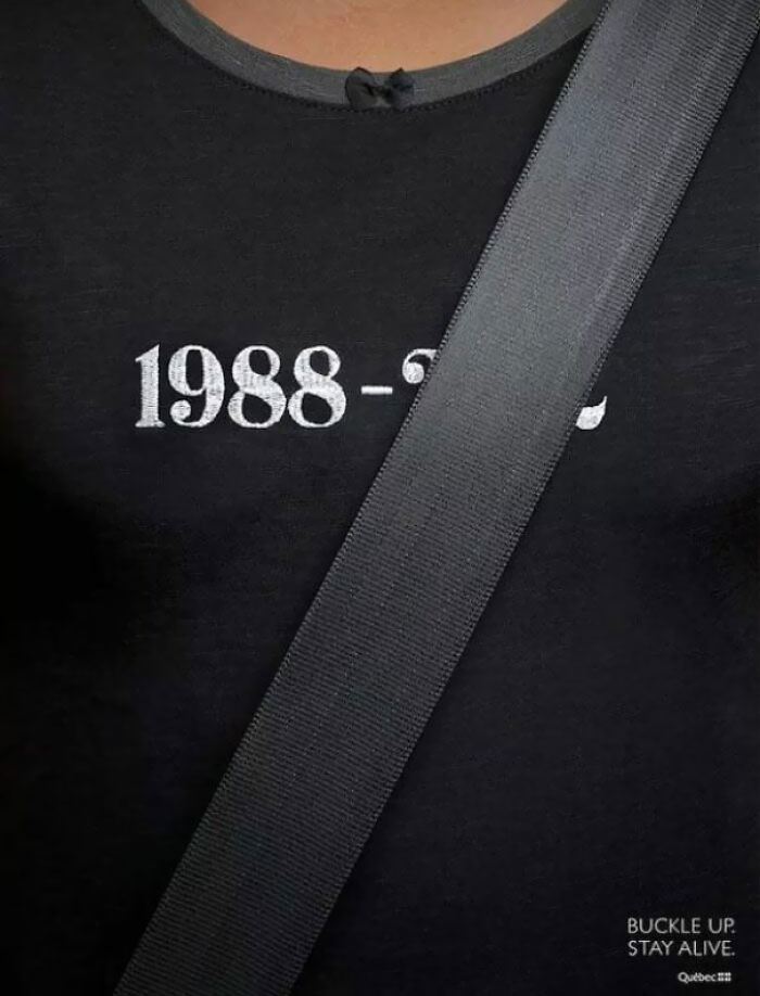 This "Seatbelts Save Lives" Campaign