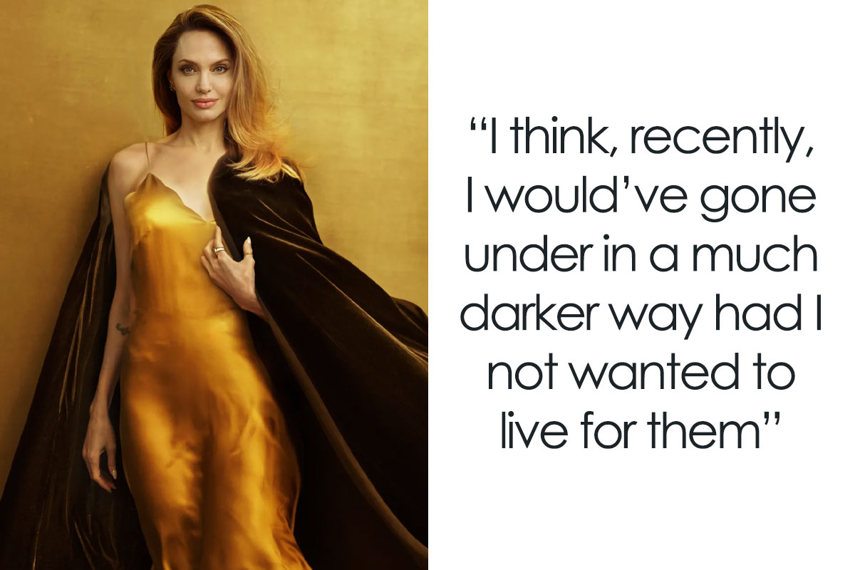 Jolie Twins Angelina - I Was A Punkâ€: Angelina Jolie Opens Up About Motherhood And Her Darker Side  | Bored Panda