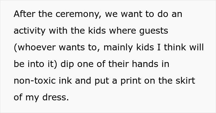 “[Am I The Jerk] For ‘Ruining’ My Wedding Dress?”