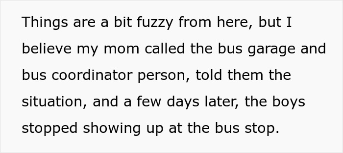 Mom Calls The Bus Coordinator To Make Sure Daughter's Bullies Can’t Use The Same Bus For A Year