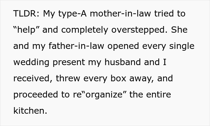 Woman Is Heartbroken After Returning From Her Honeymoon To Find Her MIL Rearranged Her Home