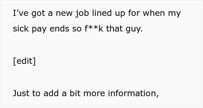 Worker Takes Boss’s Personal Visit While On Sick Leave As A Personal Space Violation, Reports Him