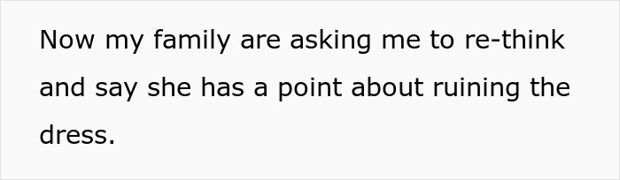 “[Am I The Jerk] For ‘Ruining’ My Wedding Dress?”