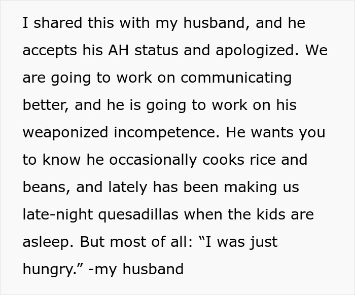 “Saw My Husband Chewing”: Wife Is Done With Man’s Non-Stop Ruining Of Ingredients