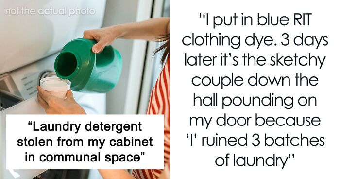 Thieving Neighbors Get 3 Batches Of Blue Laundry As Petty Revenge