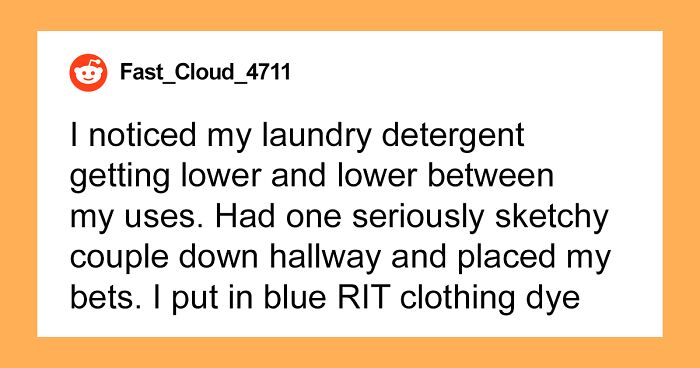 Couple Shamed For Stealing Laundry Detergent After They Come Pounding On Owner’s Door