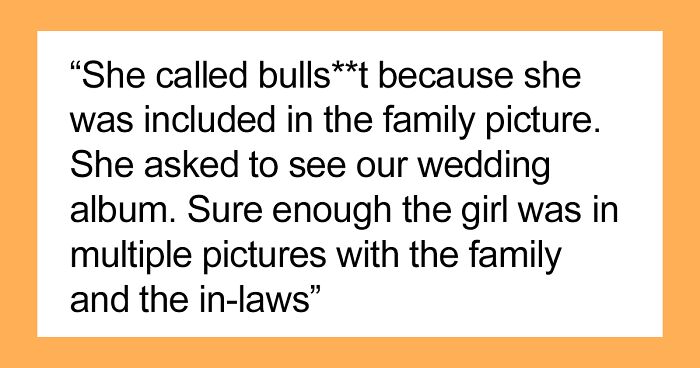 Sister Warns Bro About His GF Being In Family Wedding Pics, He Doesn’t Listen And Suffers For It