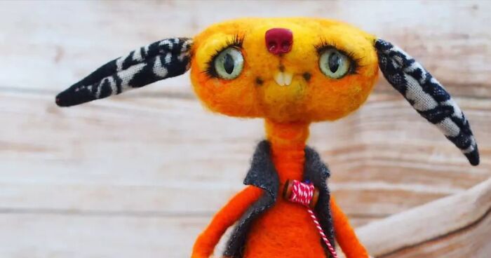 I Felt Wool Dolls With Authentic Characters (32 Pics)