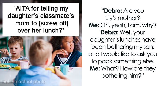 Woman Has The Audacity To Complain About Another Kid's Lunch To Her Mom, Gets Shut Down