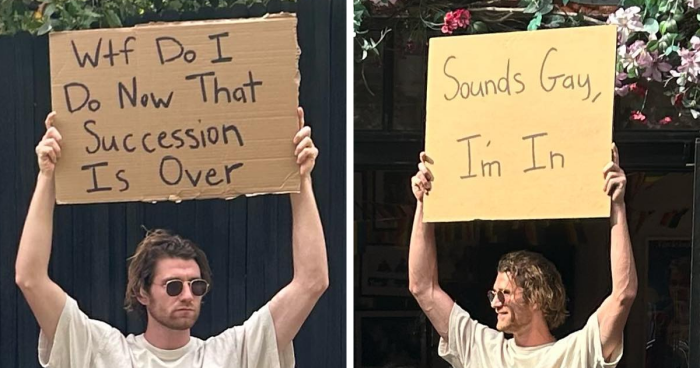 60 Messages ‘Dude With Sign’ Believes The People Need To Hear (New Pics)