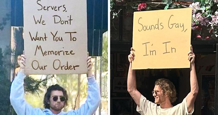 ‘Dude With Sign’ Has 8 Million Followers For Protesting Annoying Everyday Things With Funny Signs (60 New Pics)