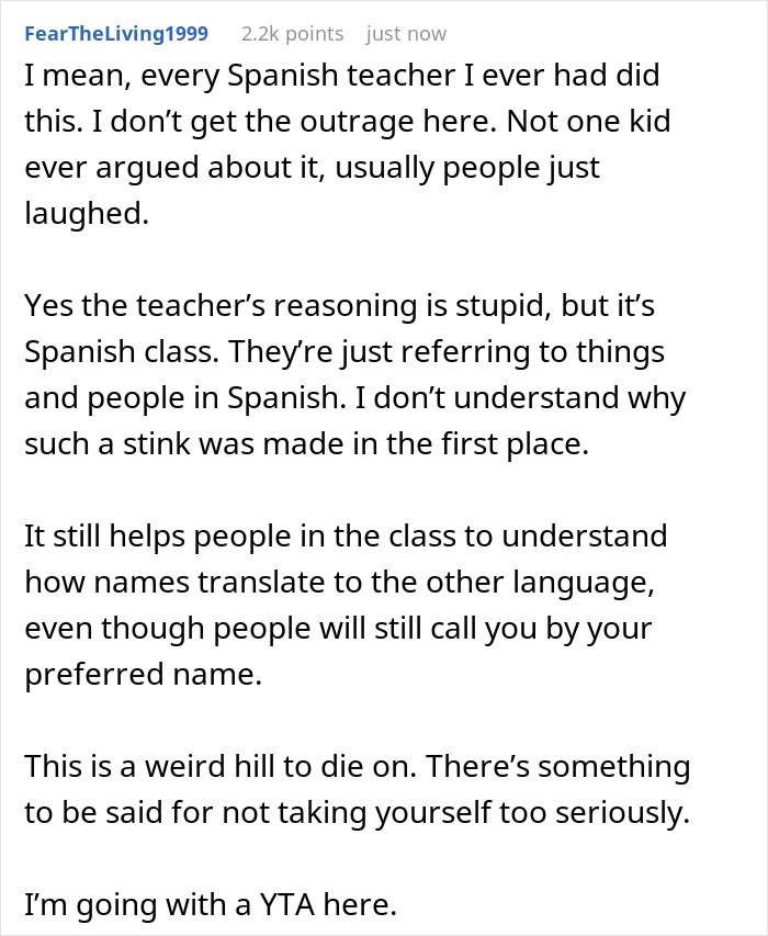 Mom Asks If She Is Wrong For Not Backing Down On Her Child’s Teacher Calling Her The Proper Name 