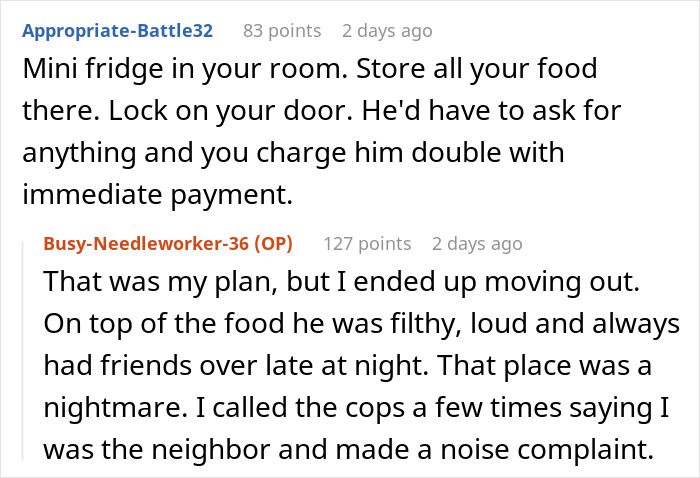 Guy Refuses To Stop Stealing Roommate's Food, Loses It When They Start 'Experimenting' With It