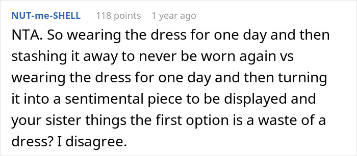 “[Am I The Jerk] For ‘Ruining’ My Wedding Dress?”