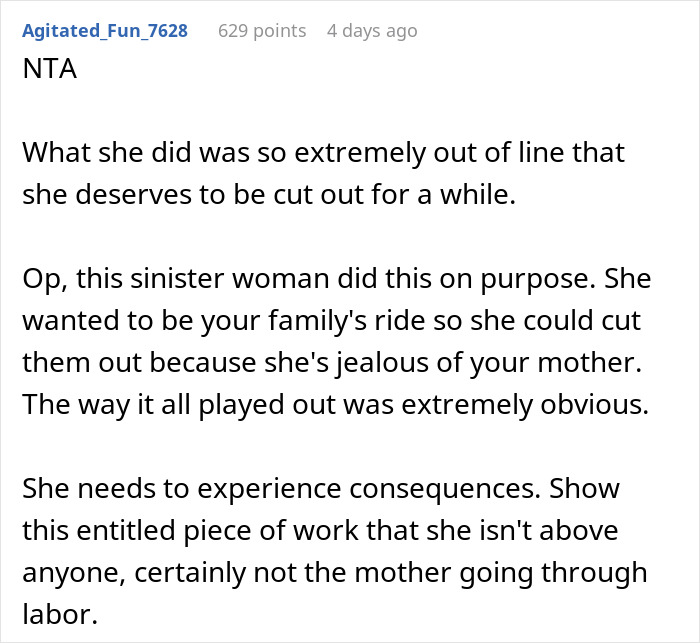 Woman Asks If She’s Wrong For Saying Her MIL Is Dead To Her After She Ruined Plans Made Pre-Labor