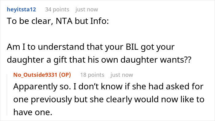 Mom Refuses To Return Her Daughter’s Birthday Gift Due To Own Sister’s Whim, Gets Called A Jerk