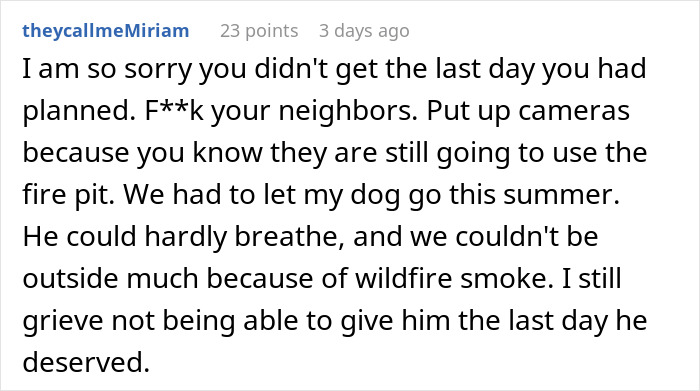 Person Makes Sure Neighbors Never Get To Enjoy Their Yard After They Ruin Dog’s Last Day Outside