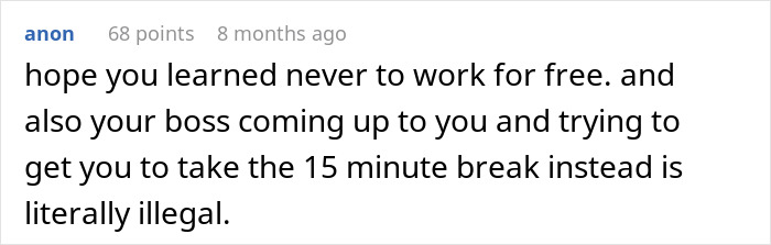 Boss Scolds Employee For A 5 Min Break, Tries To Apologize When It Backfires But It’s Too Late