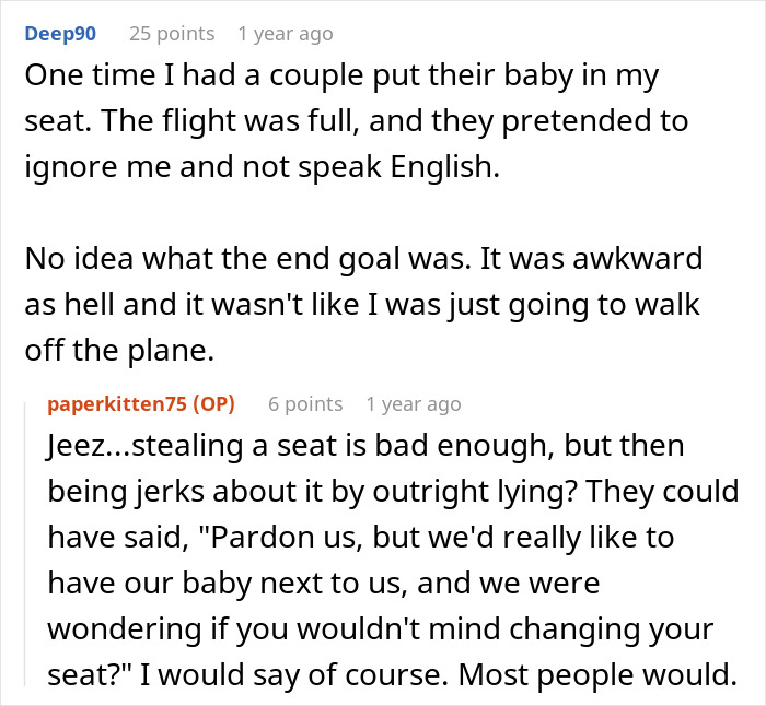 Spouses Upset Seeing A Random Karen In Their Booked 1st Class Train Seats And Refusing To Move