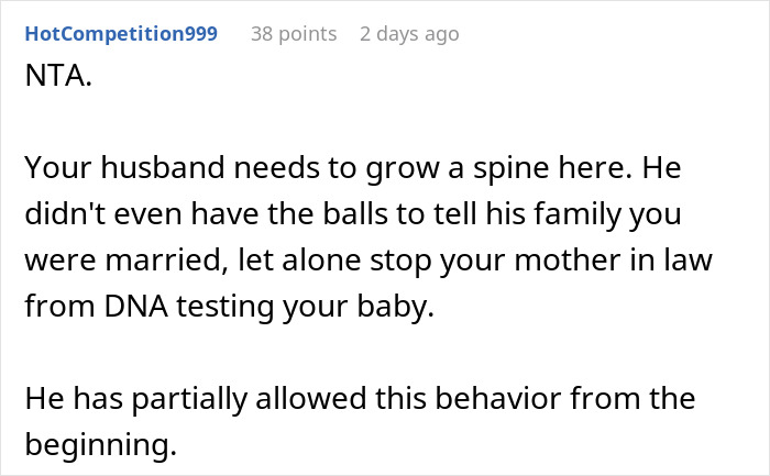 In-Laws Do DNA Tests To Make Sure Their Grandkids Are Really Theirs, The Kids' Mom Is Crushed