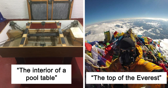 51 Pics That Provide Rare Perspectives On Places And Things We All Know