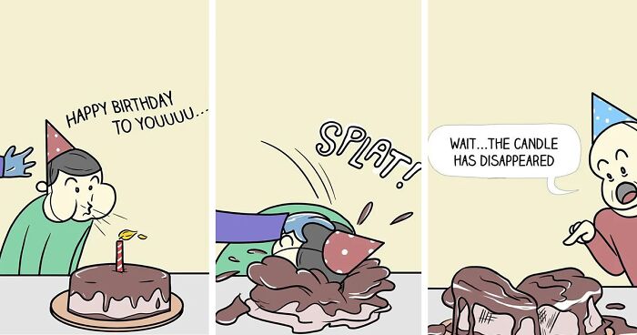 22 Hilarious Comics With Unexpected, And Sometimes Dark Endings By SpaceboyCantLOL (New Pics)