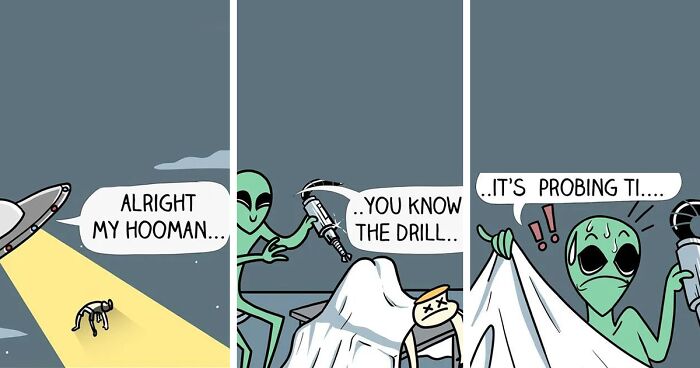 22 Hilarious Comics With Unexpected, And Sometimes Dark Endings By SpaceboyCantLOL (New Pics)