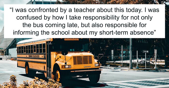 Student Barely Talks Themselves Out Of 5-Day Detention After The School Bus Was 20 Minutes Late