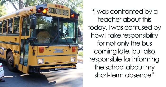 Student Blamed For Not Informing The School About Their Bus Being Late, Almost Gets 5-Day Detention