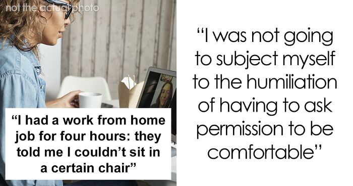 Boss Tells Disabled Woman She Can't Sit In A Certain Chair, So She Just Quits