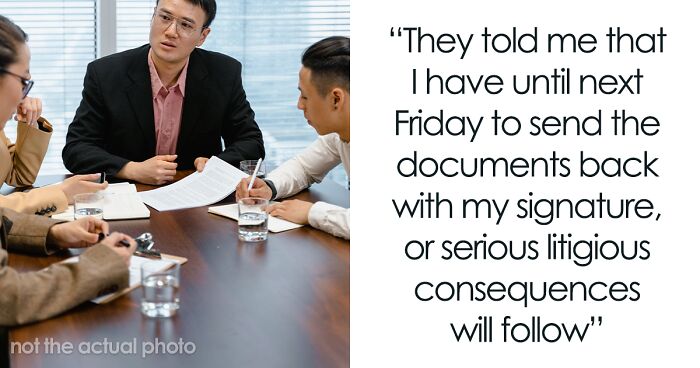 Person Finds A Job After Getting Fired, Former Employer Demands They Sign A Non-Compete Clause