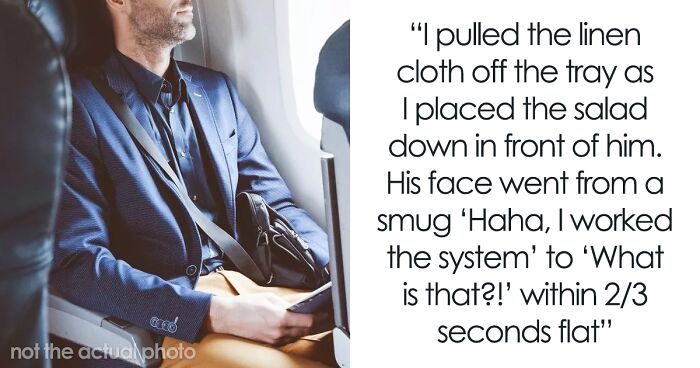 Passenger Pretends To Be A Vegetarian, Flight Attendant Serves Up The Perfect Comeback