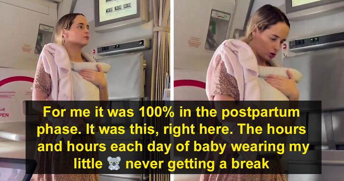 Online Outrage Sparks Over A Video Of A Mom Rocking Her Baby To Sleep Mid-Flight