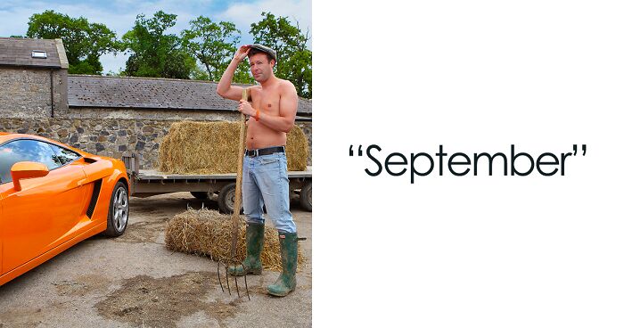 Irish Farmers Calendar For 2024 Is Here, And It Features Farmers Posing Alongside Cute Barn Animals (12 Pics)