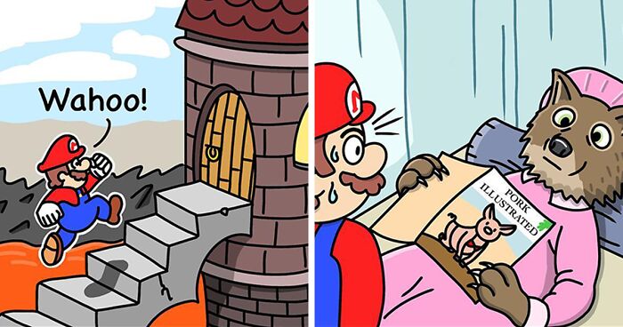 Artist’s 35 Hilarious Comics About Ridiculous Situations And Funny Punchlines (New Pics)