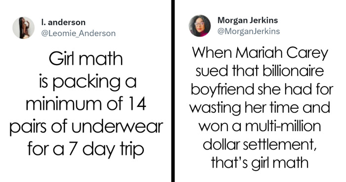 53 Hilarious And Relatable Examples Of “Girl Math” Shared Online